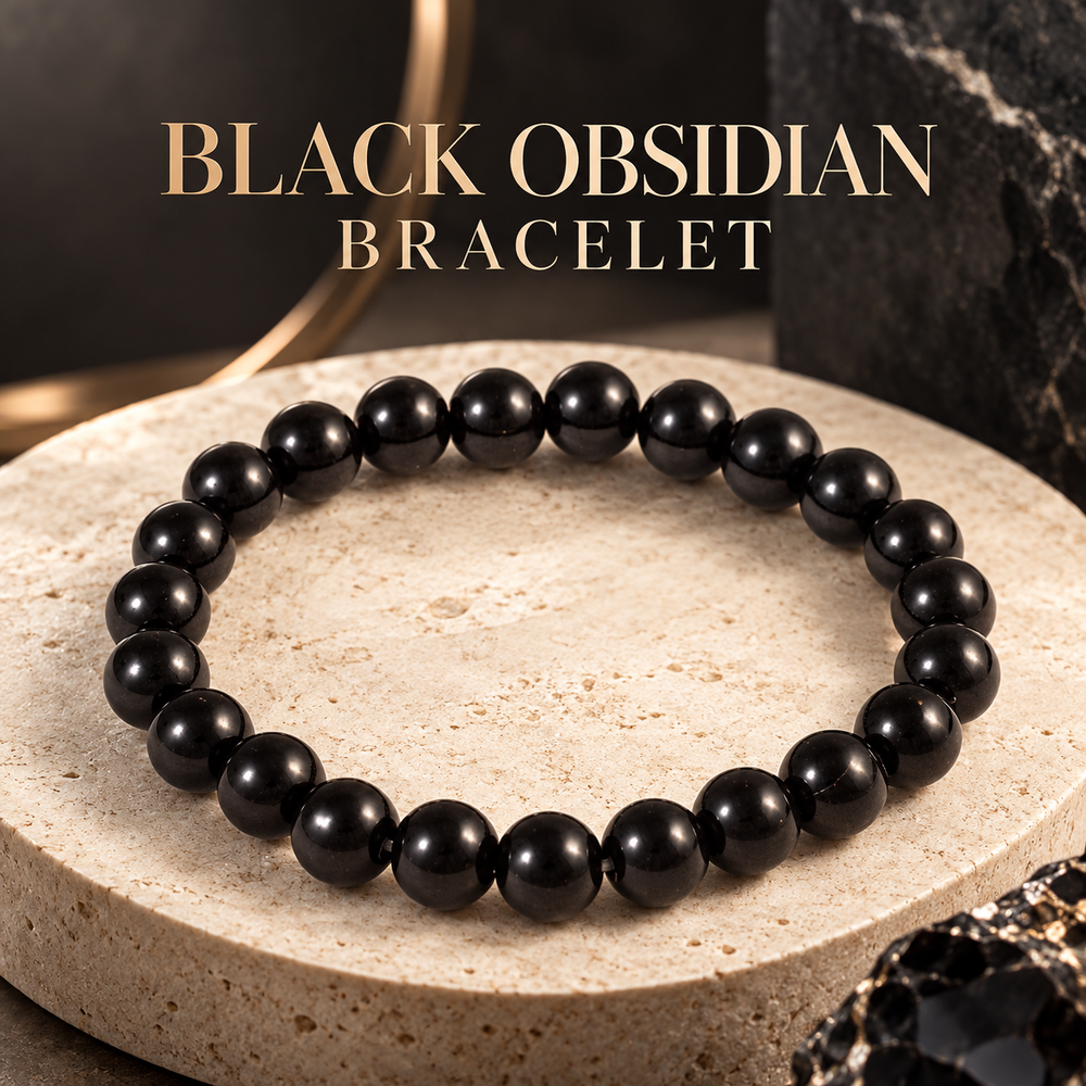 Black Obsidian Bracelet
