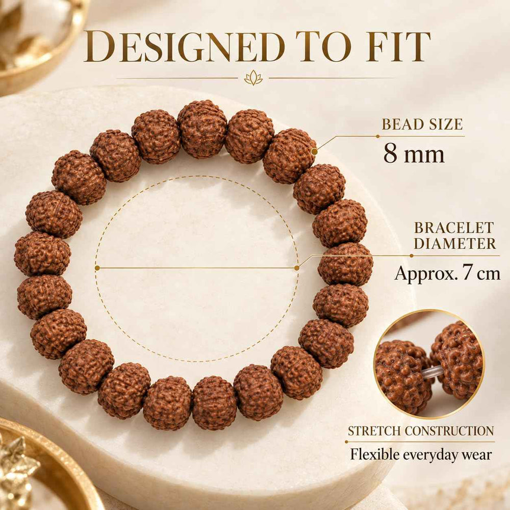 10 Mukhi Rudraksha Bracelet