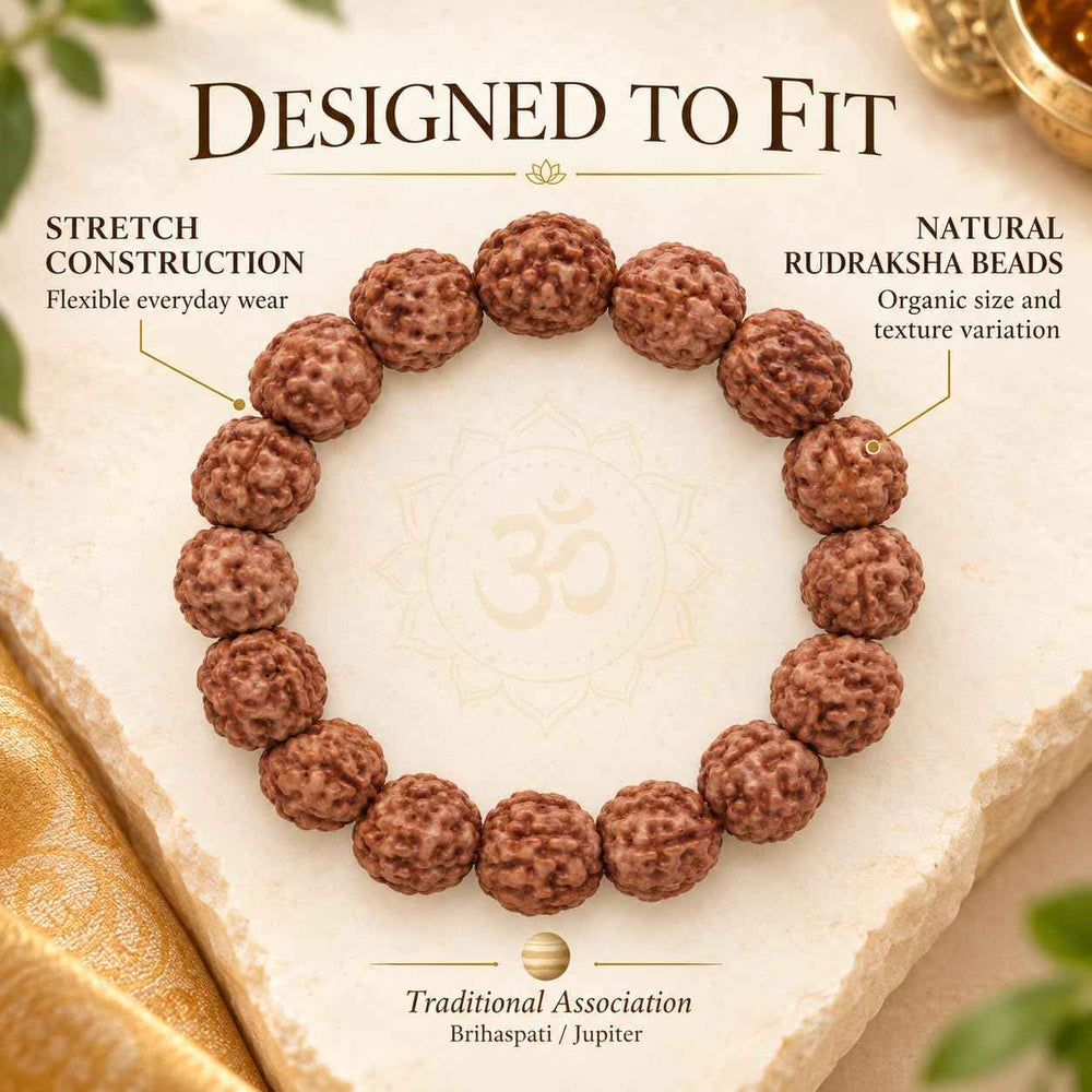 4 Mukhi Rudraksha Bracelet