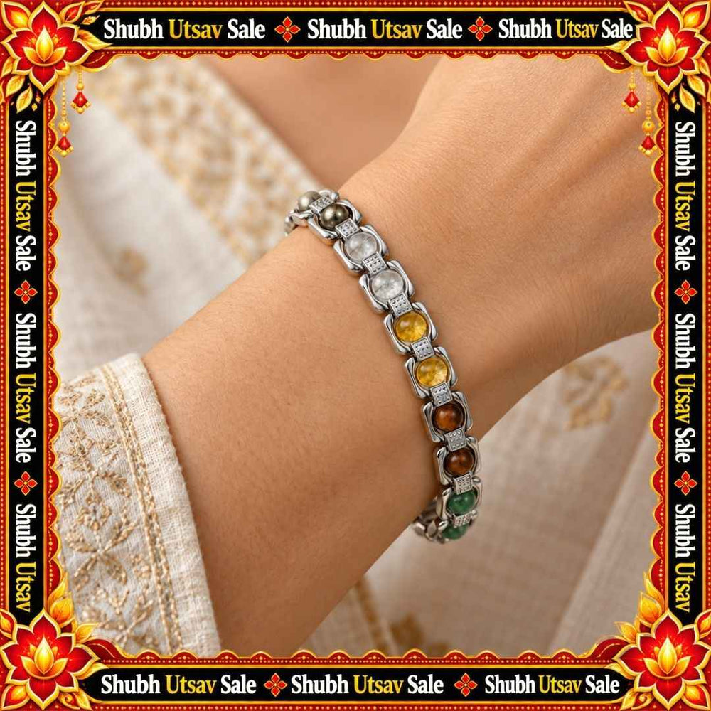Dhan Yog Metal Bracelet - Luminous Finish