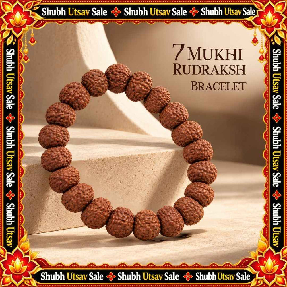 7 Mukhi Rudraksha Bracelet