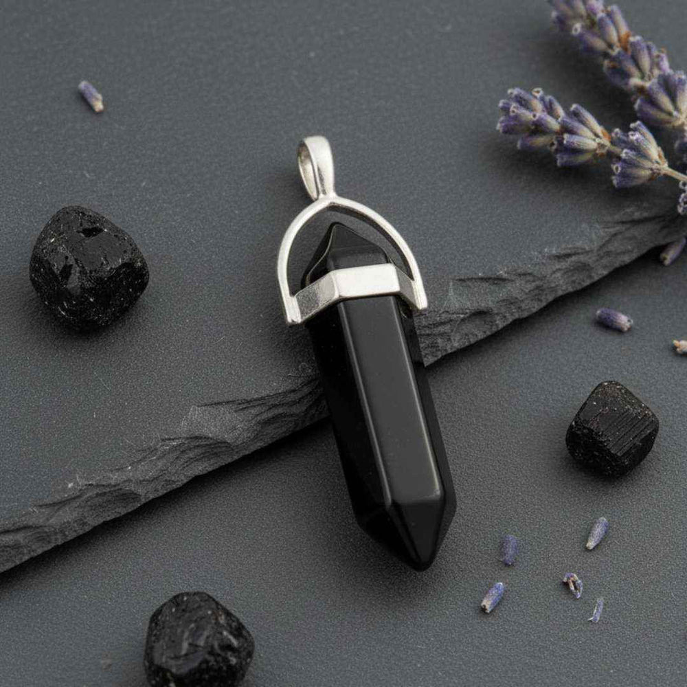 Black Obsidian Pendant