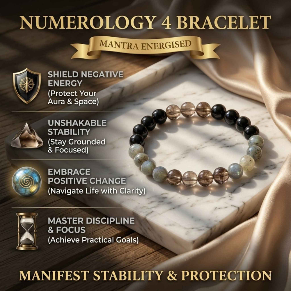 Numerology 4 Bracelet