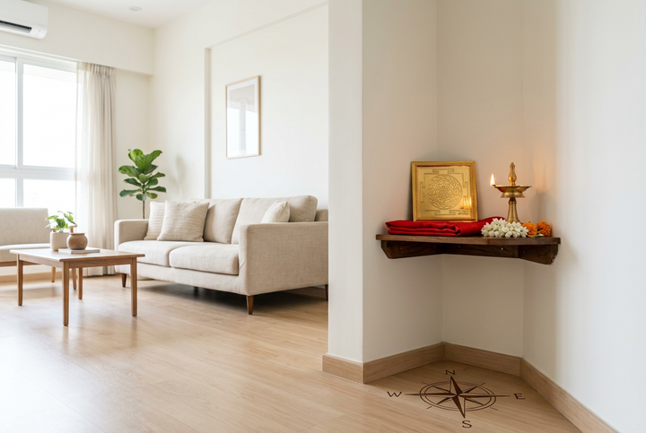 Which Yantra Goes Where: A Vastu Placement Map for a 2BHK Flat