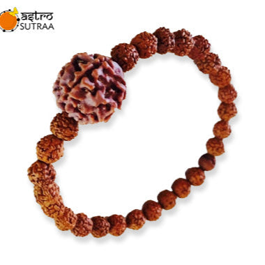 5 Mukhi Nepali Rudraksha Bracelet