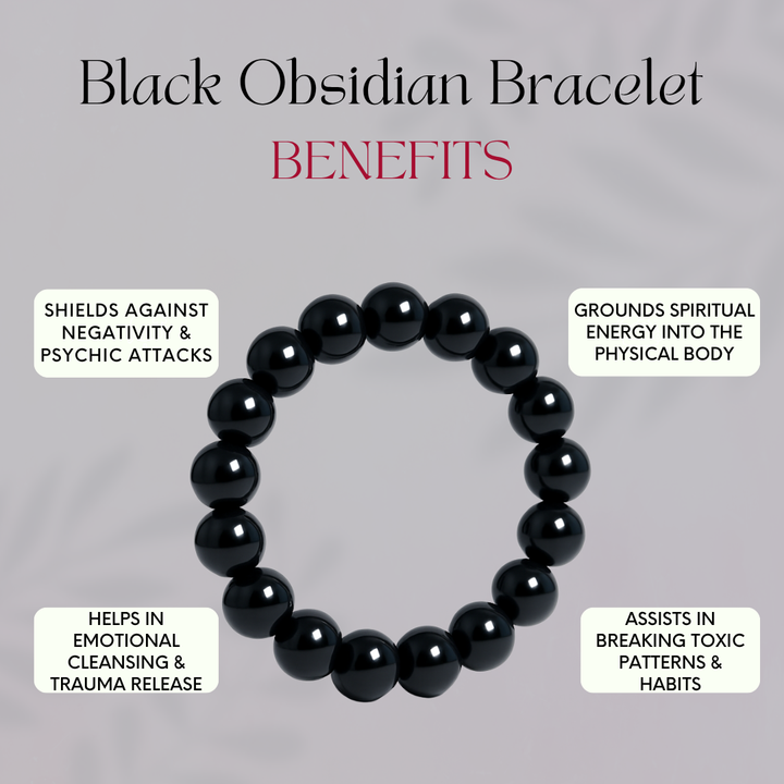 Black Obsidian Bracelet
