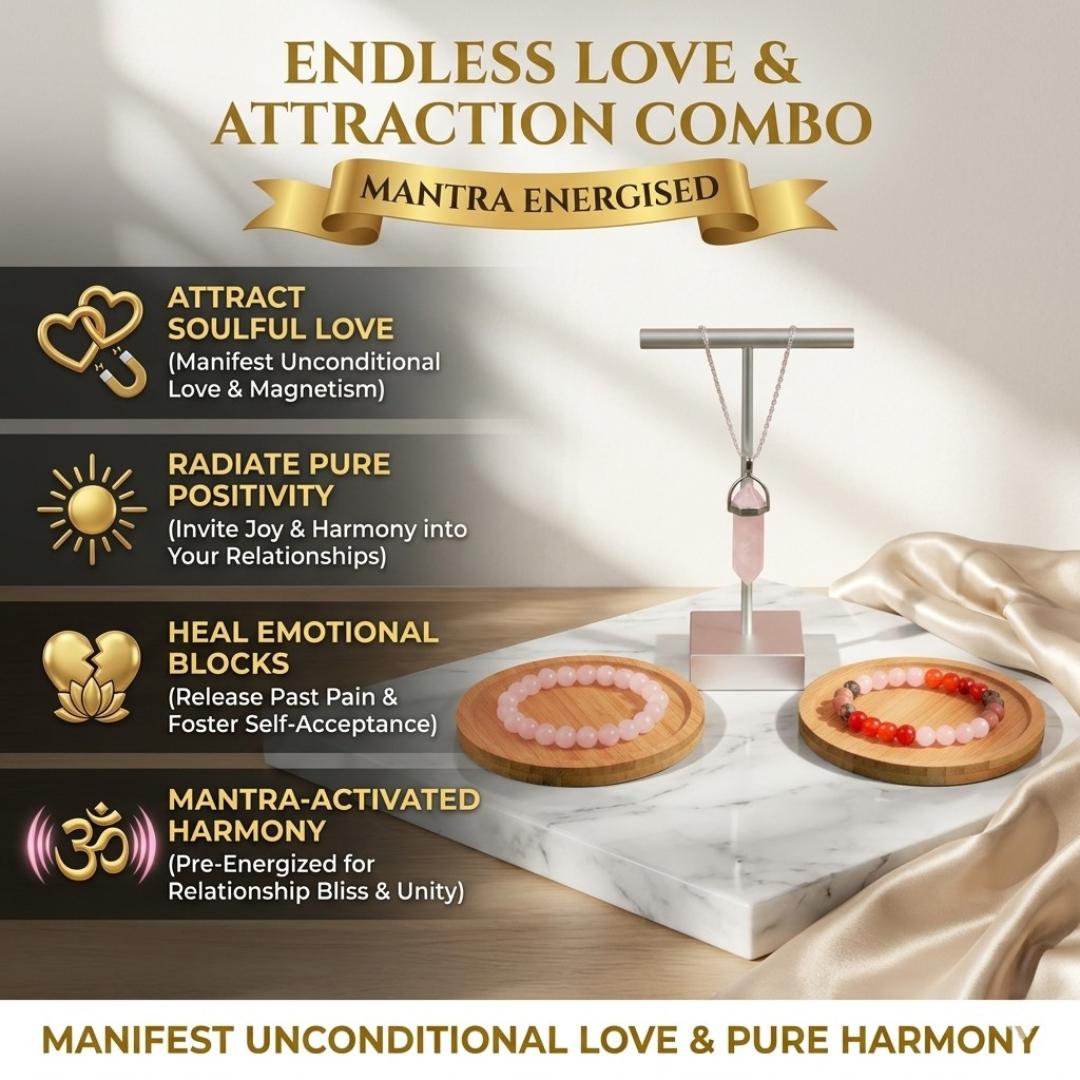 Endless Love and Attractive Combo (With Free Pendant)