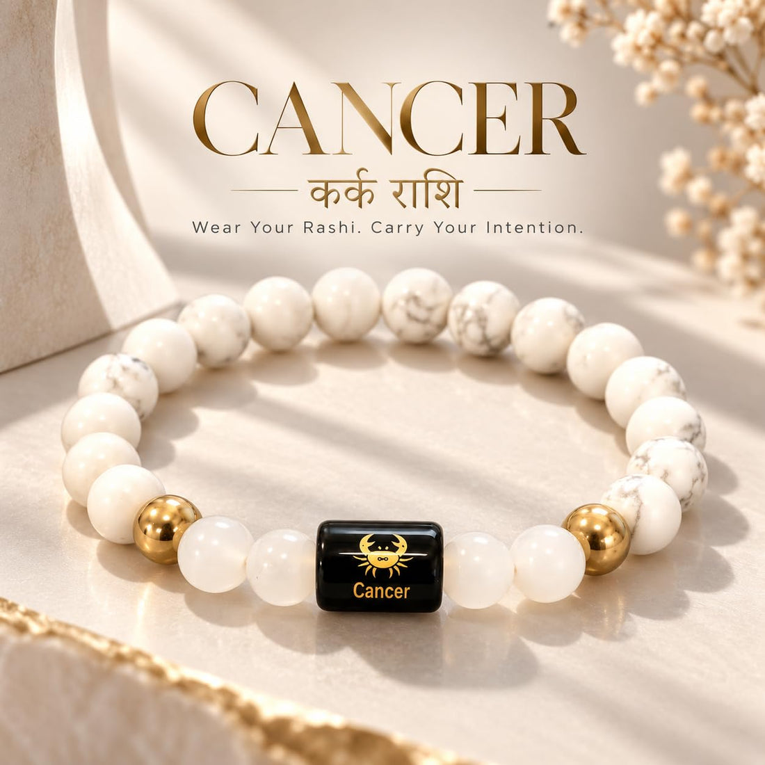 Cancer Rashi Bracelet