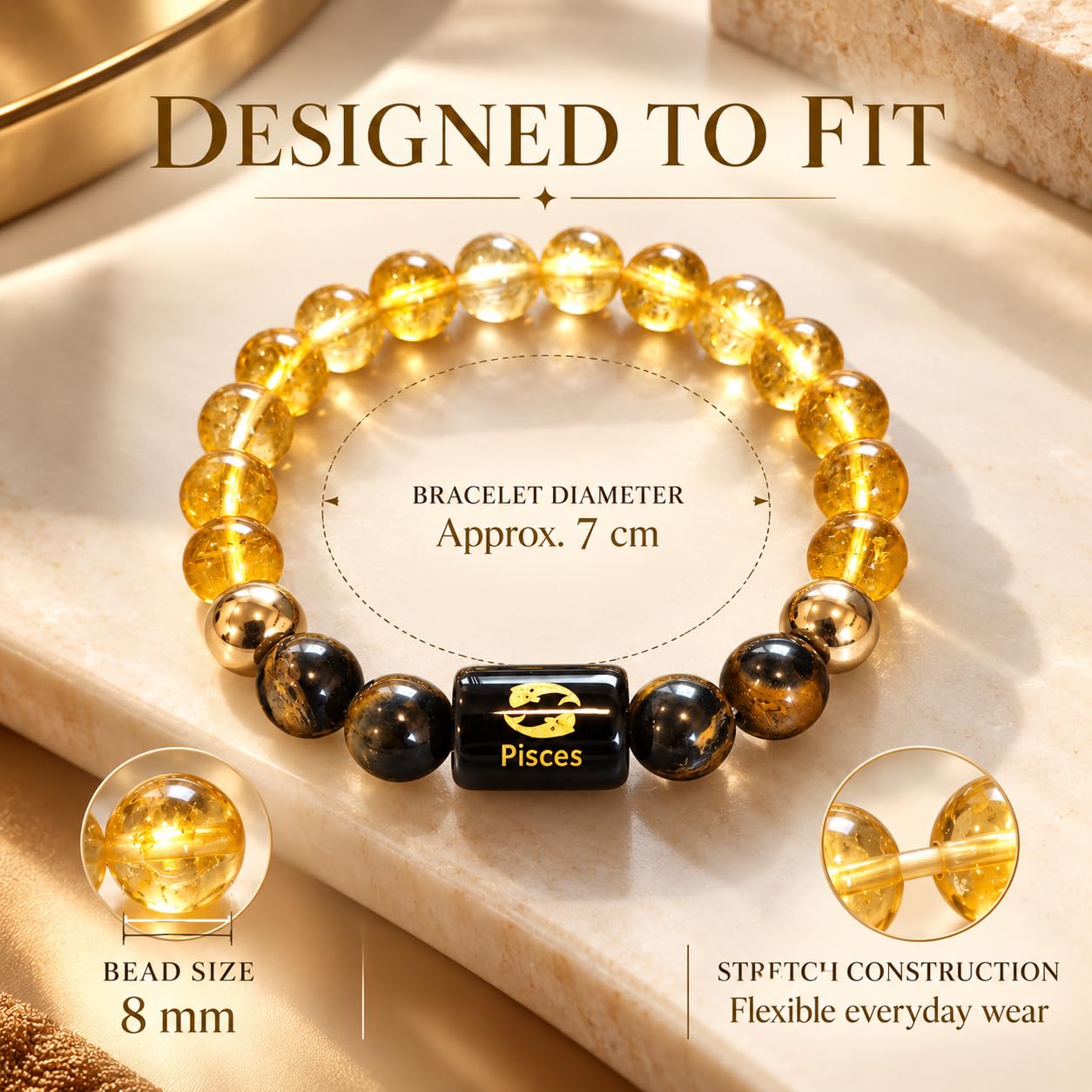 Pisces Rashi Bracelet