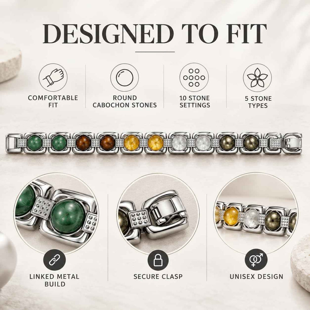 Dhan Yog Metal Bracelet - Luminous Finish