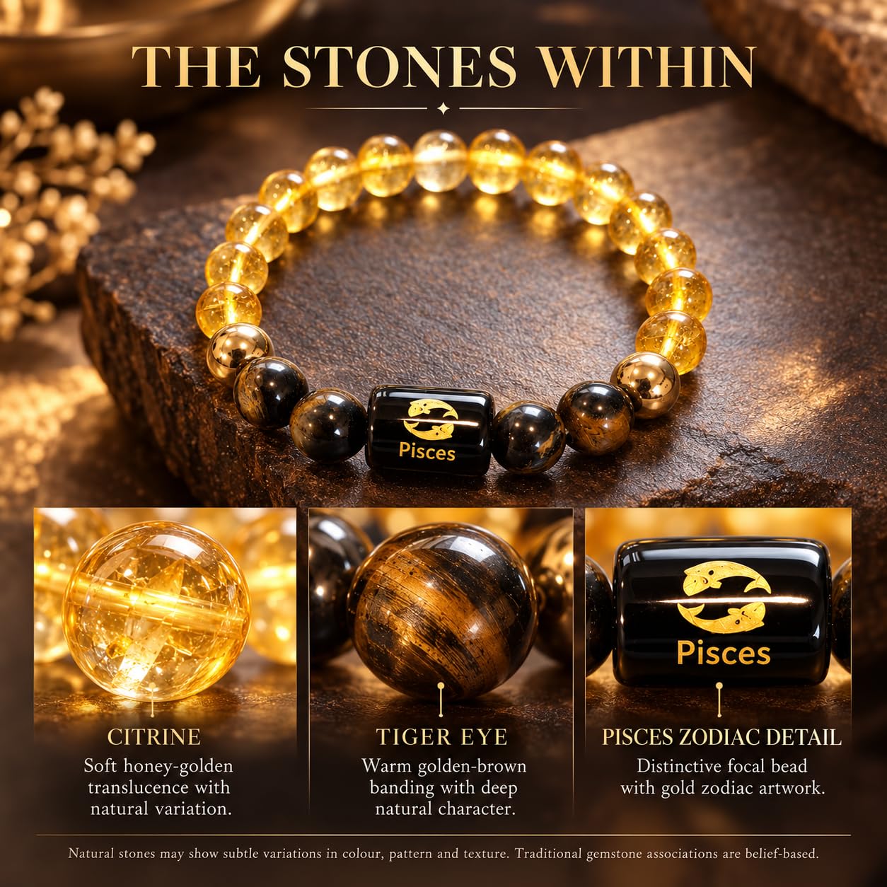 Pisces Rashi Bracelet