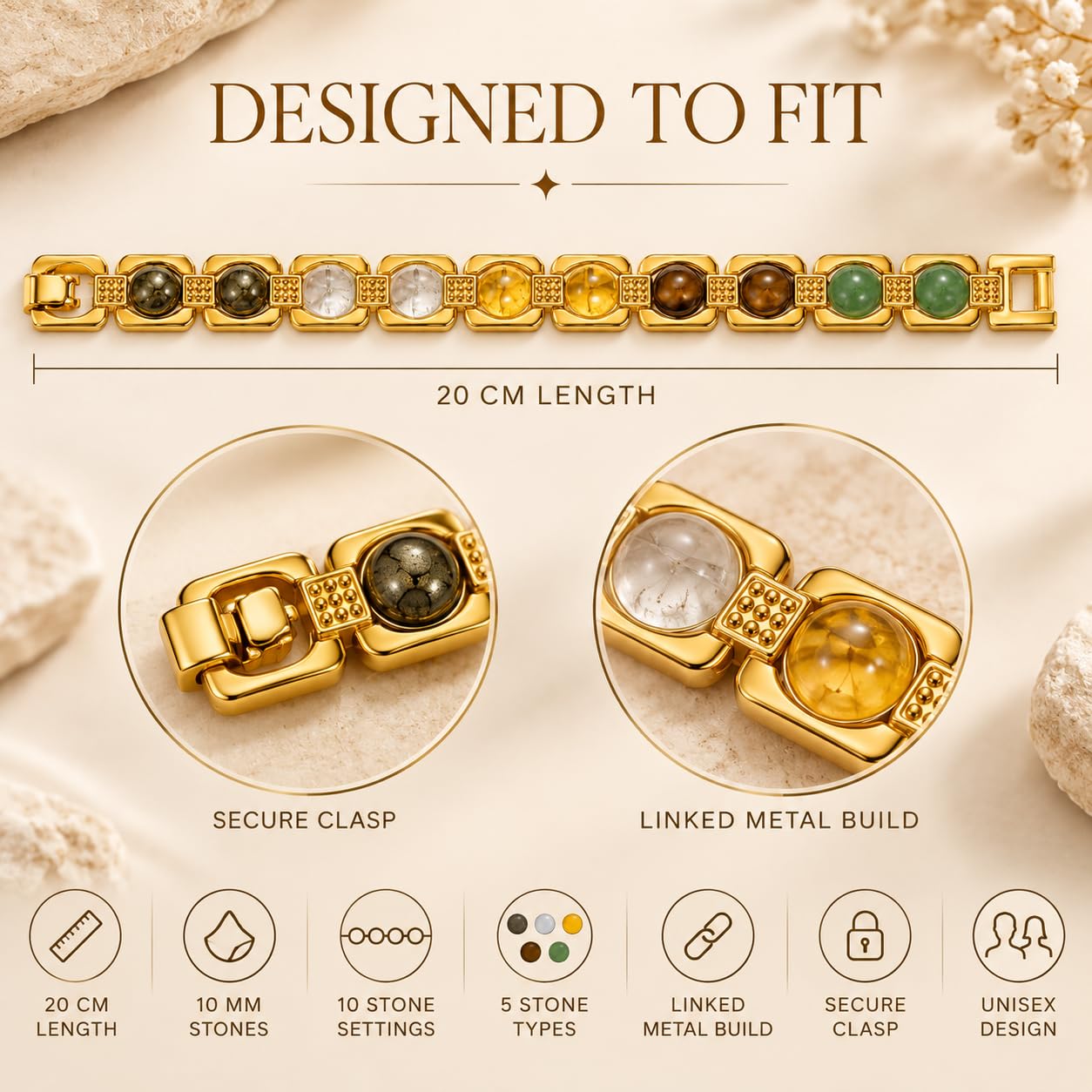 Dhan Yog Metal Bracelet - Radiant Finish