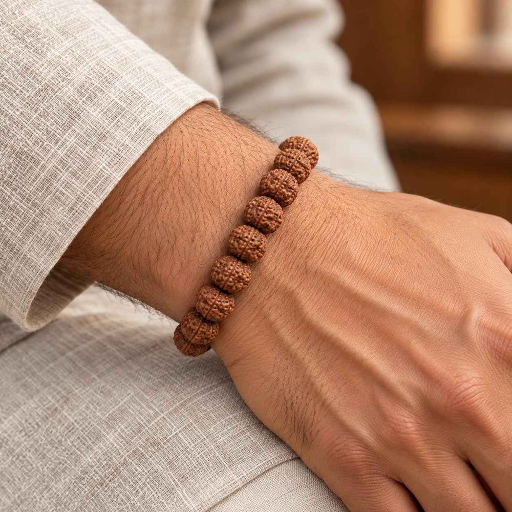 10 Mukhi Rudraksha Bracelet