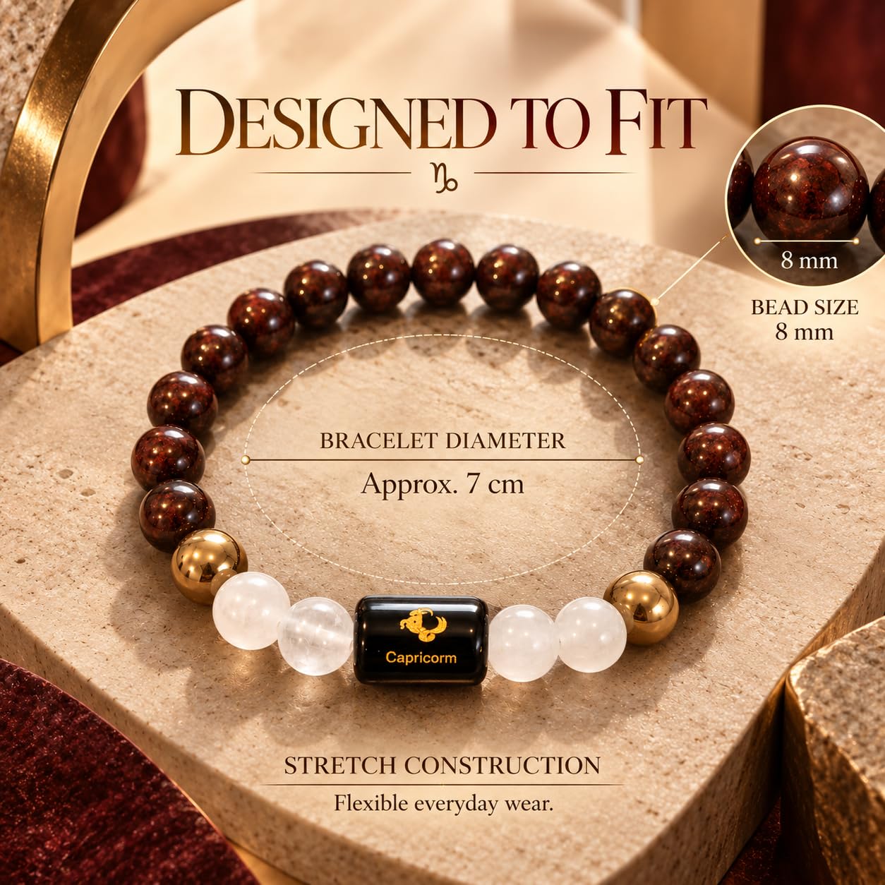 Capricorn Rashi Bracelet