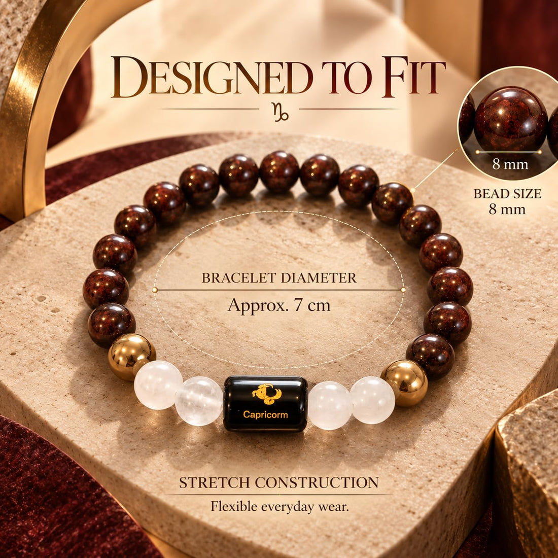 Capricorn Rashi Bracelet
