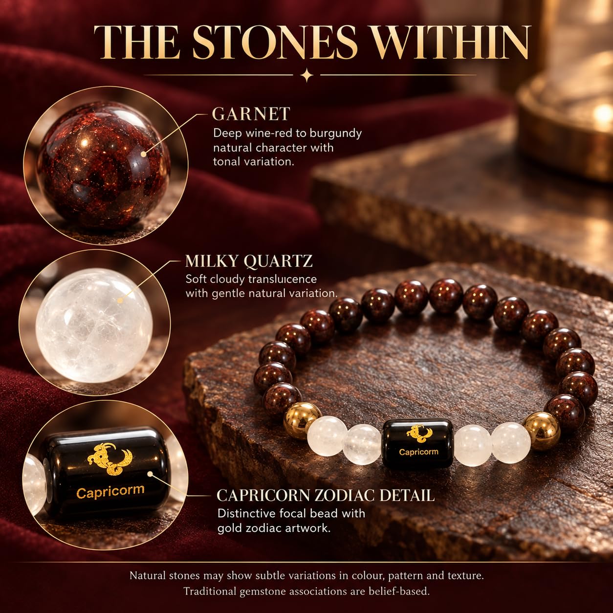 Capricorn Rashi Bracelet