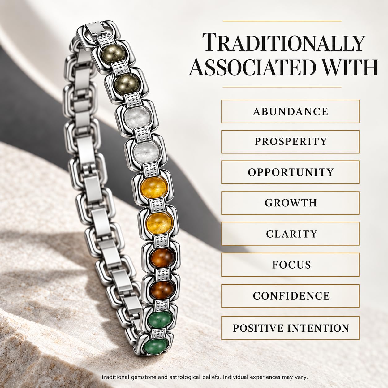 Dhan Yog Metal Bracelet - Luminous Finish