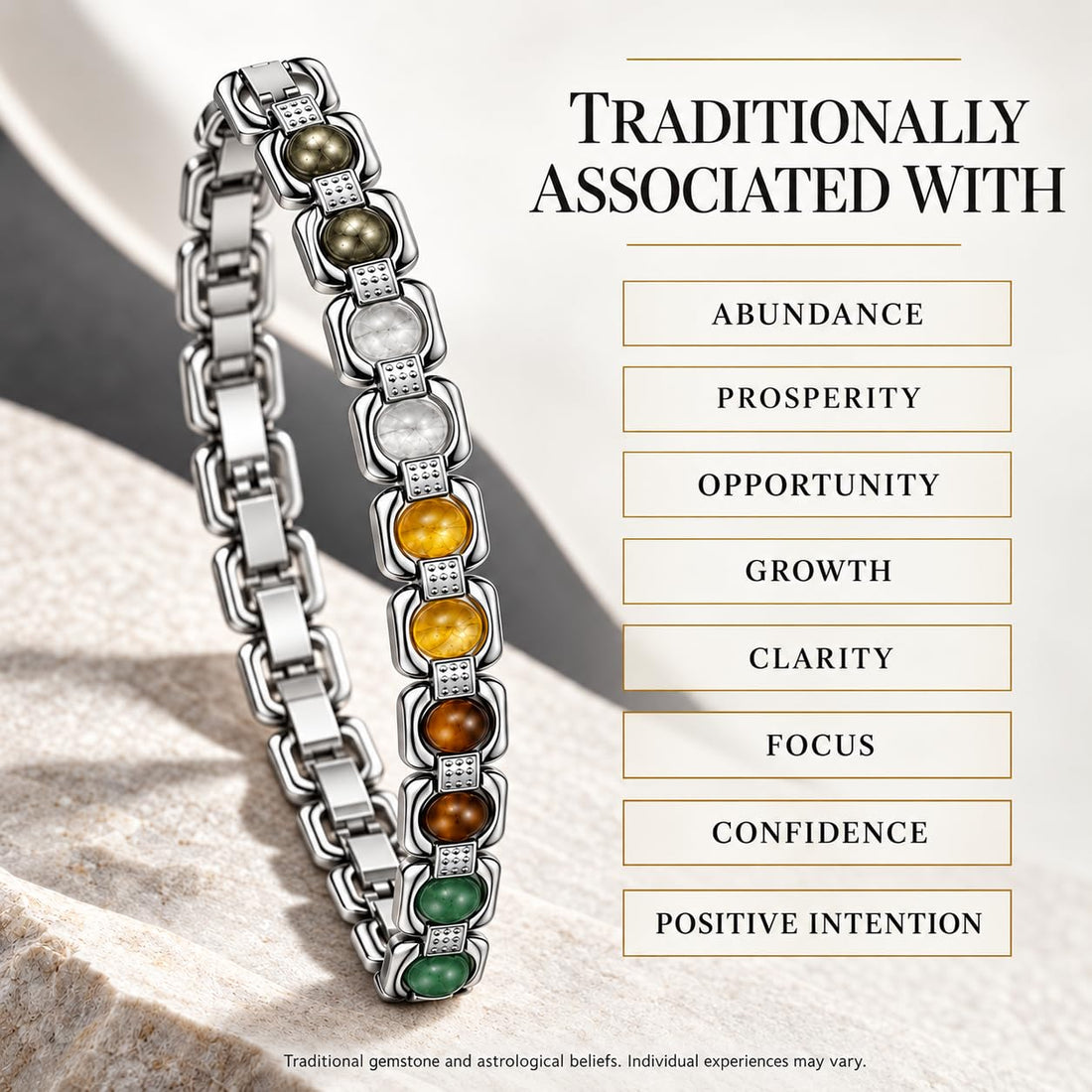 Dhan Yog Metal Bracelet - Luminous Finish