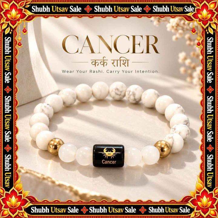 Cancer Rashi Bracelet