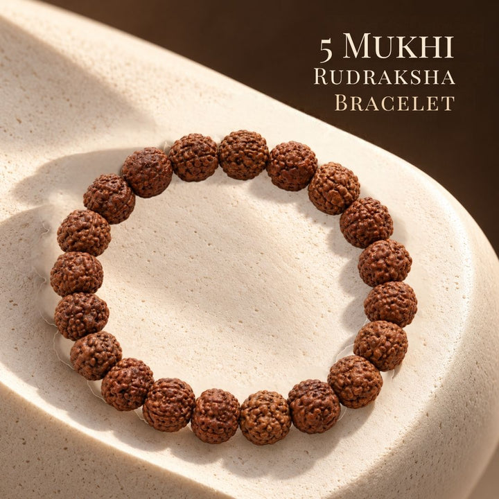 5 Mukhi Rudraksha Bracelet