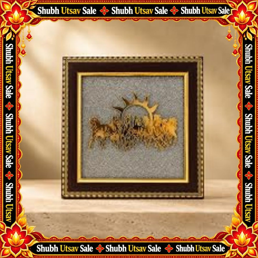 Astro Sutraa 7 Horse Pyrite Frame