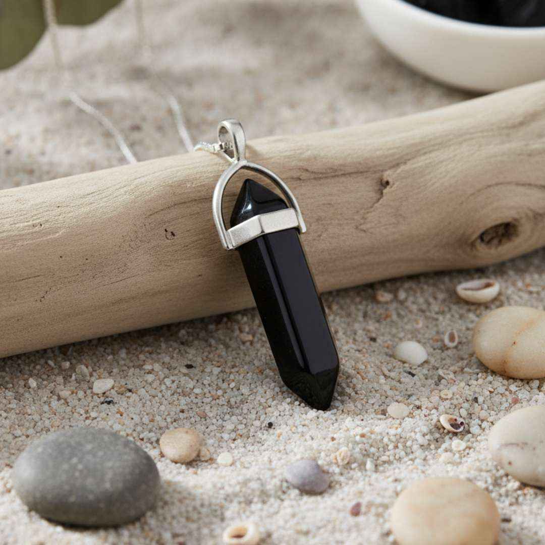 Black Obsidian Pendant