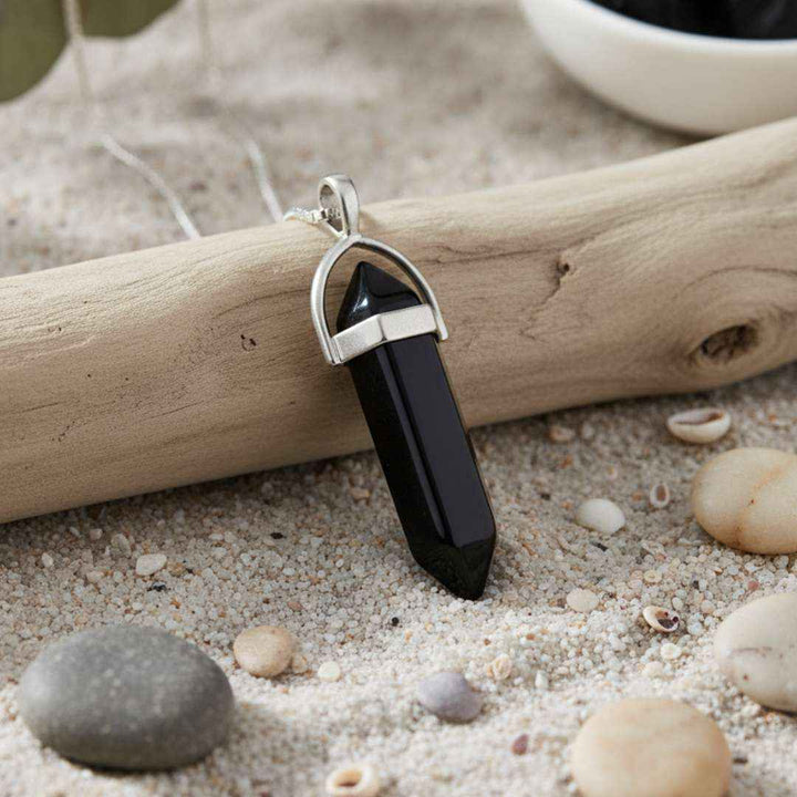 Black Obsidian Pendant