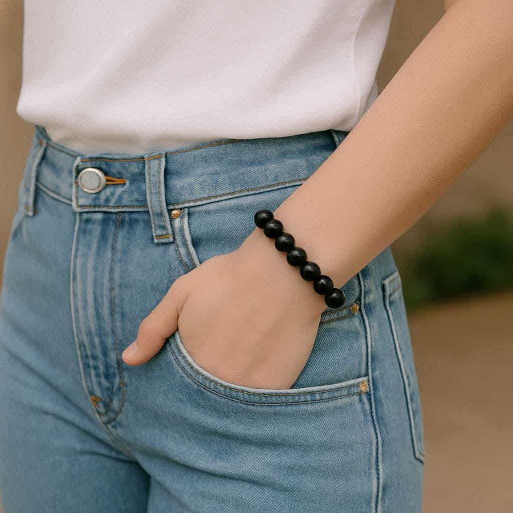Black Obsidian Bracelet