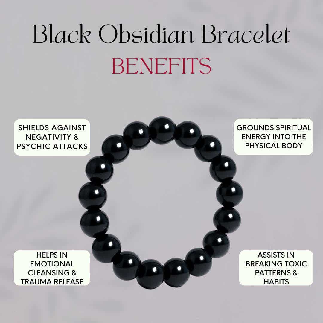 Black Obsidian Bracelet Benefits 