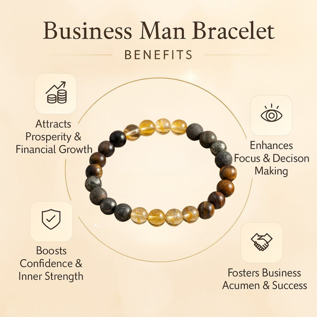 Business Man Bracelet Benefits 