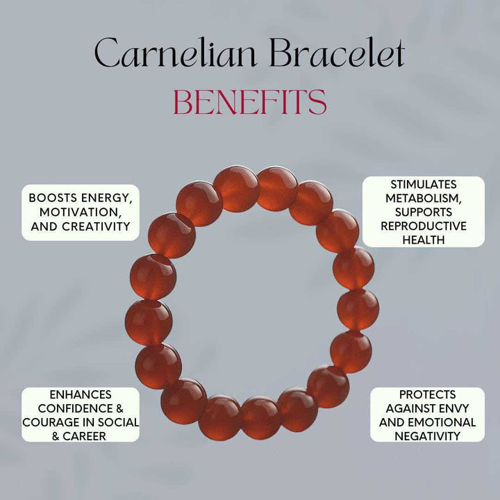 Carnelian Bracelet Benefits 