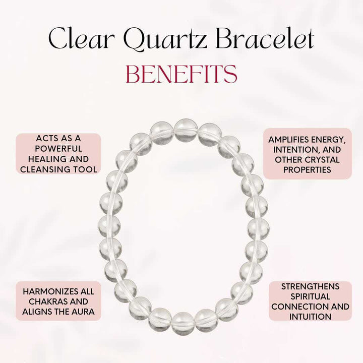 Clear Quartz Bracelet  Benefits 