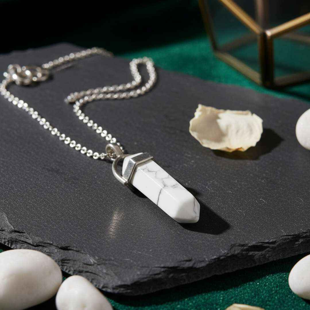 Howlite Pendant
