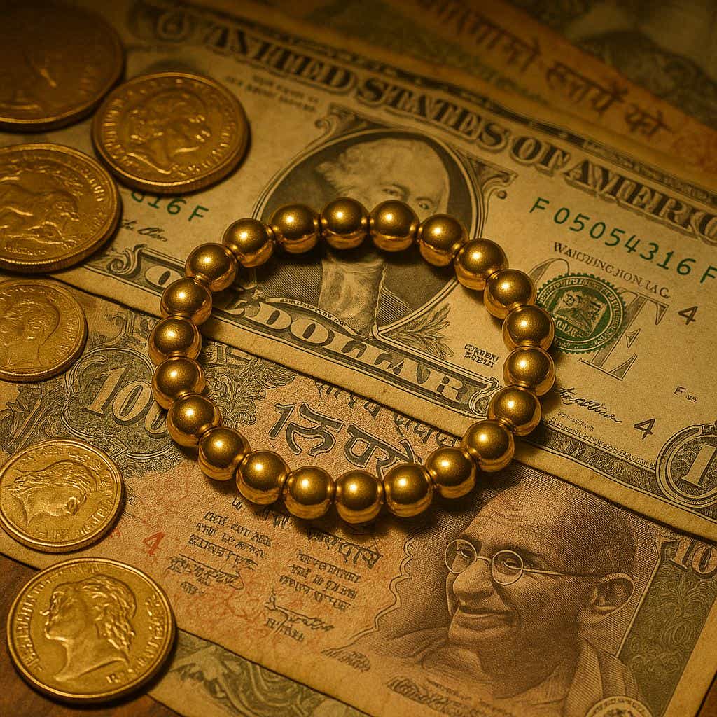 Money magnet bracelet