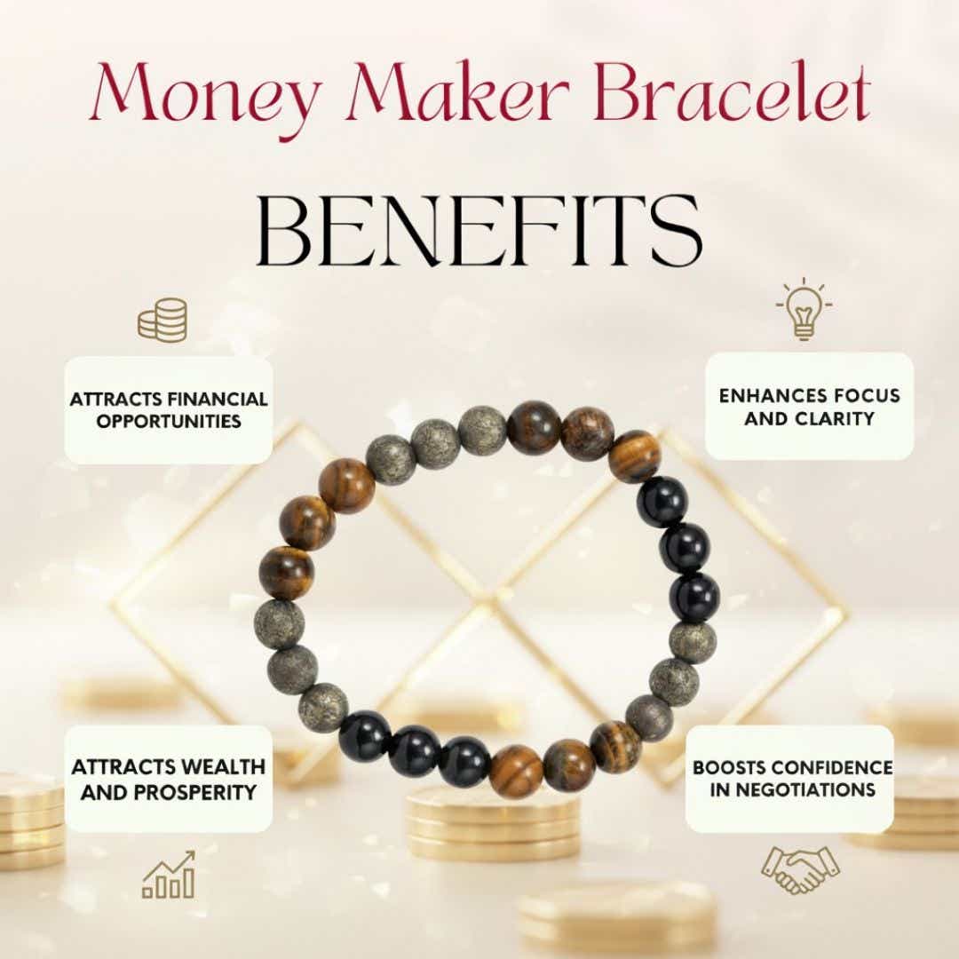 Money maker bracelet benefits