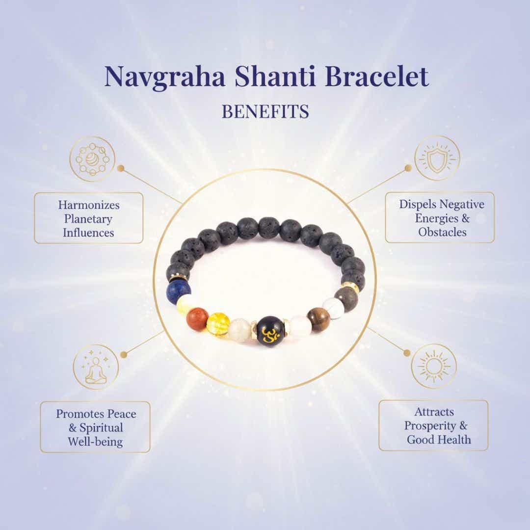 Navgraha Shanti bracelet benefits