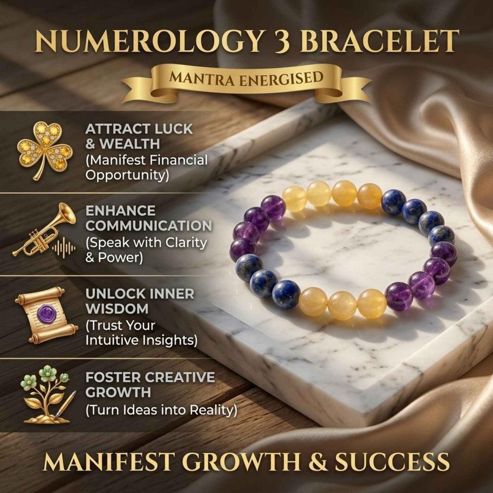 Numerology 3 Bracelet
