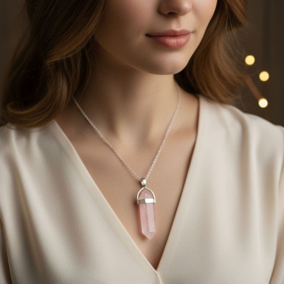 Rose Quartz Pendant