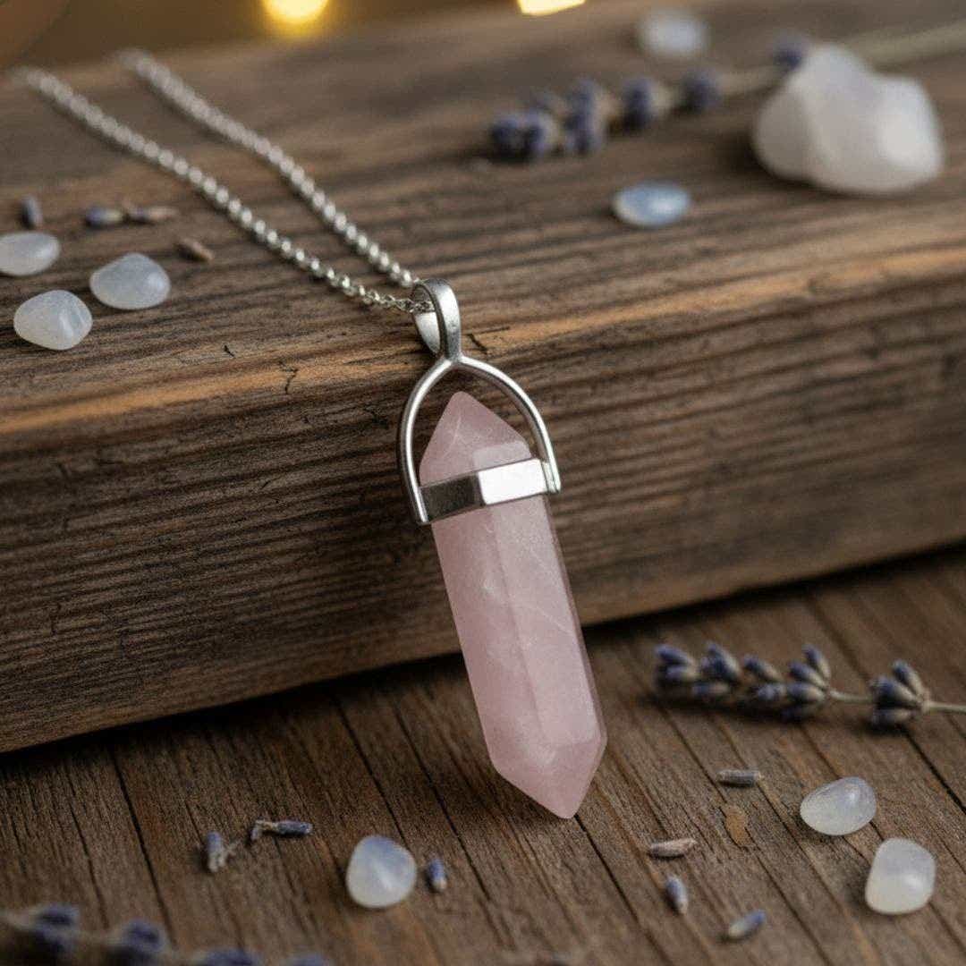 Rose Quartz Pendant