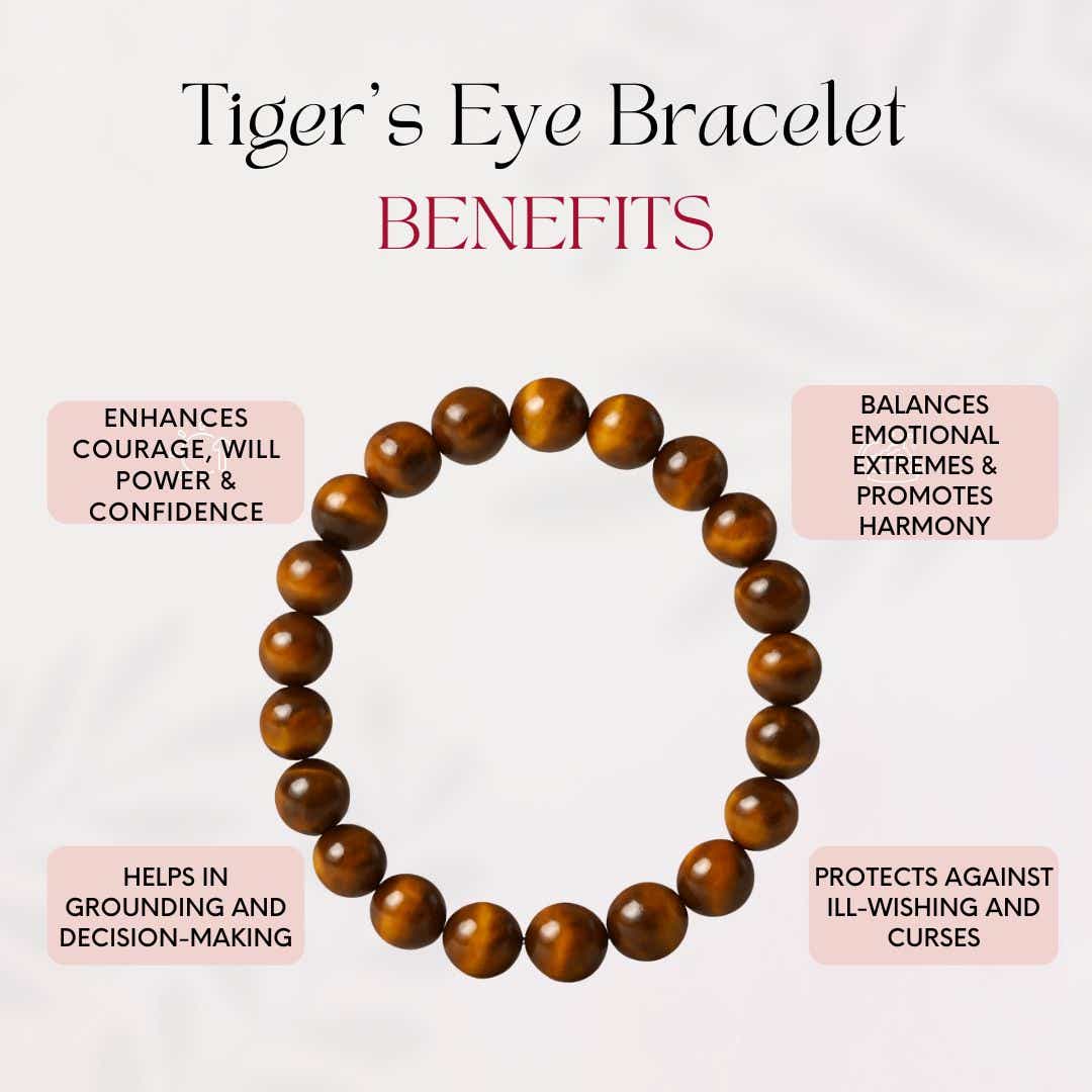 Tiger eye bracelet benefit