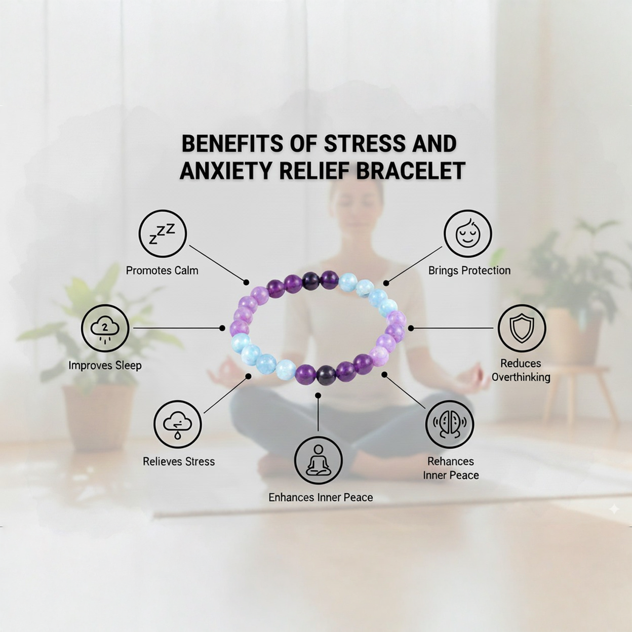 Stress and Anxiety Relief Bracelet - AstroSutraa